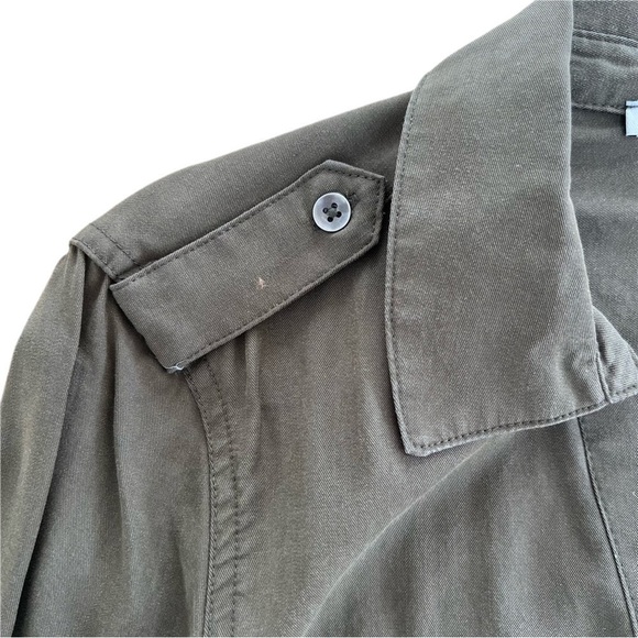 Dex Olive Green Casual Dress - Size XS - Picture 5 of 9